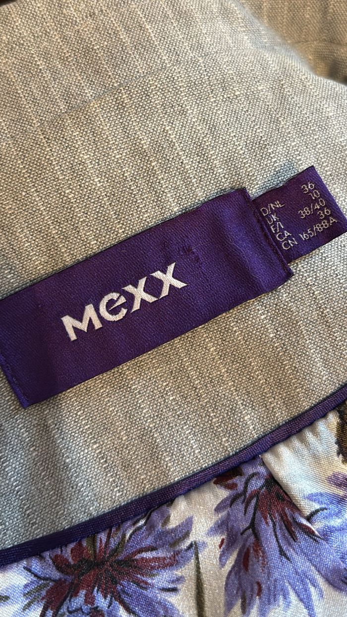 Ensemble tailleur gris jupe + blazer Mexx T38/40 - photo numéro 7