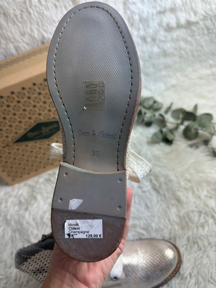 Paire de bottine champagne Muratti taille 35 - photo numéro 6