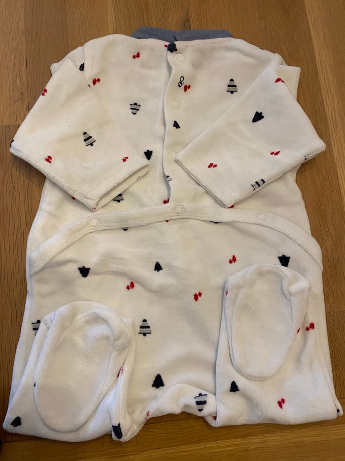 Ensemble pyjama + boléro ~ 3 mois - photo numéro 3