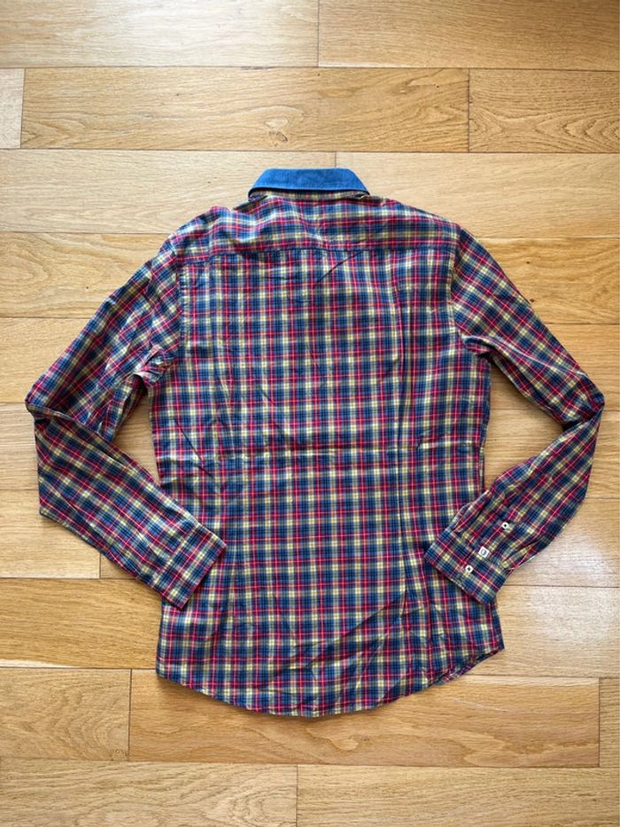 👔 Chemise à carreaux rouge Plectrum by Ben Sherman – Taille M – Très bon état - photo numéro 6