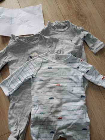 Lot 3 pygama été 1 mois