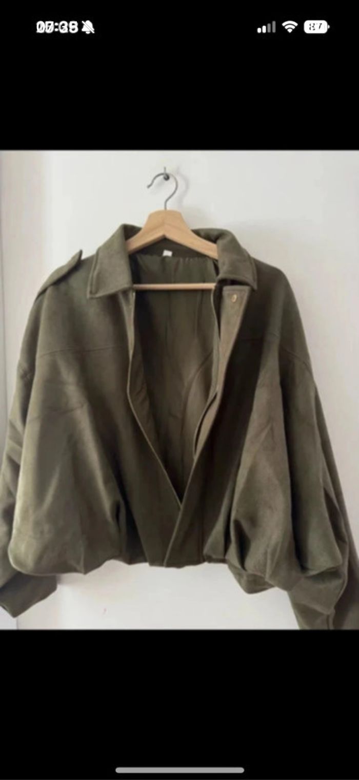 Veste en daim