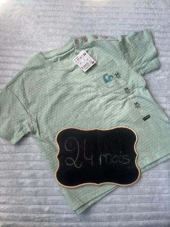 Teeshirt Kiabi 24 mois neuf