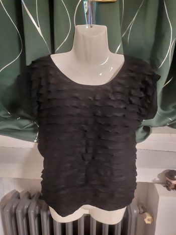 T shirt blouse femme noir taille m mim