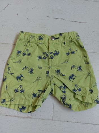 Short vert jungle Taille 12 mois Z Grain de Blé