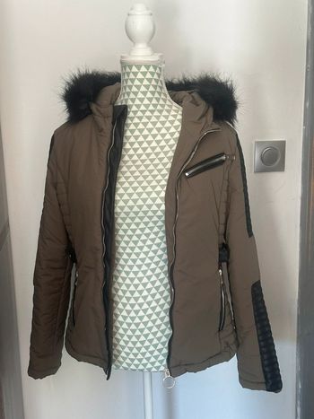 Veste à capuche Kaki