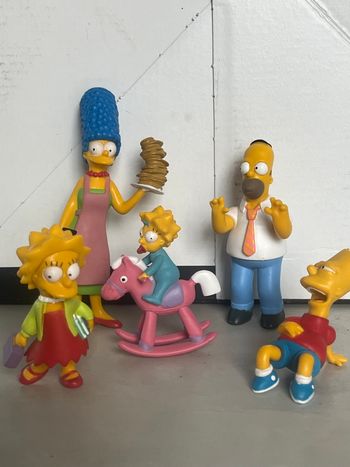 Lot de figurines Simpsons