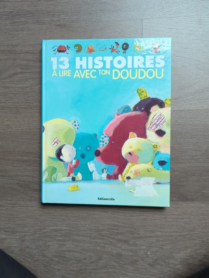 Livre 13 histoires à lire avec ton doudou
