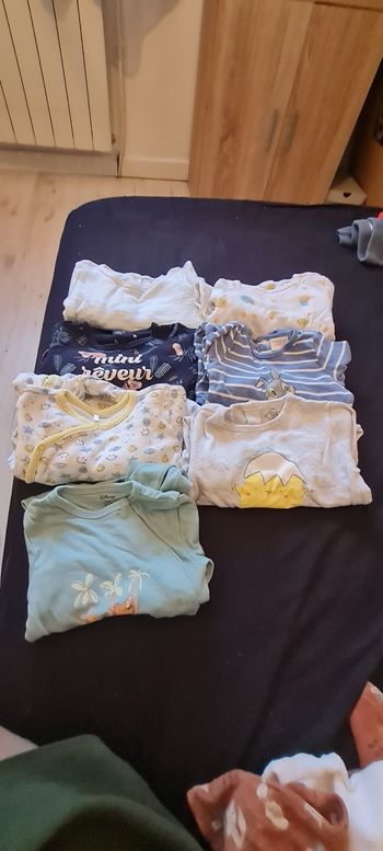 Lot pyjamas 3 mois
