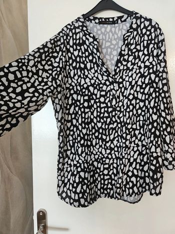 Tunique noire et blanche Lola Liza