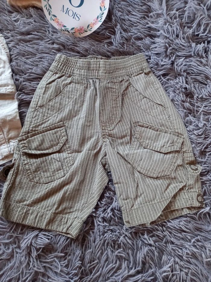 Lot de 2 shorts à lignes - photo numéro 2