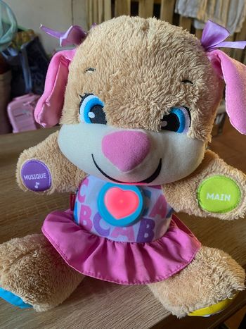 Peluche interactive 