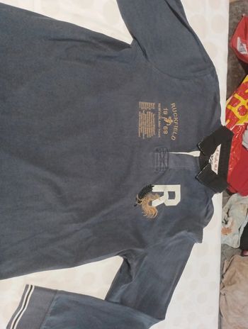 Tee shirt Polo manches longues homme Ruckfield  taille XXL sport rugby rétro vintage