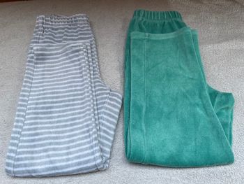 Lot de 2 bas de pyjamas verbaudet 4 ans