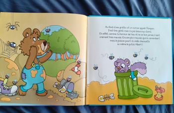 Livre Apprends l'hygiène avec Pompon l'ourson des éditions Caramel