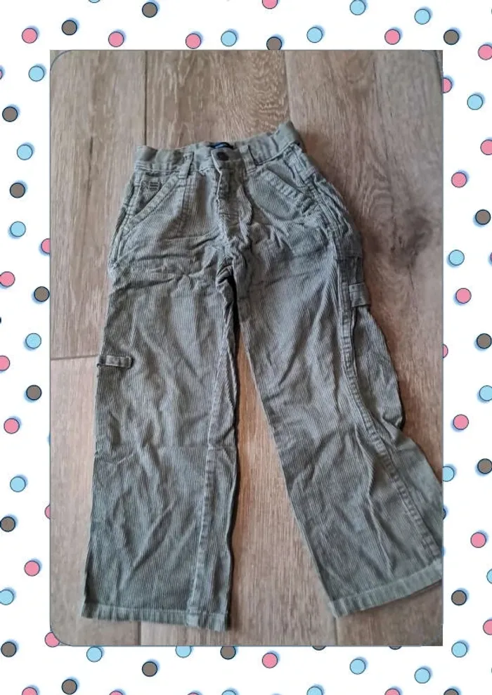 Pantalon cotelé 5 ans