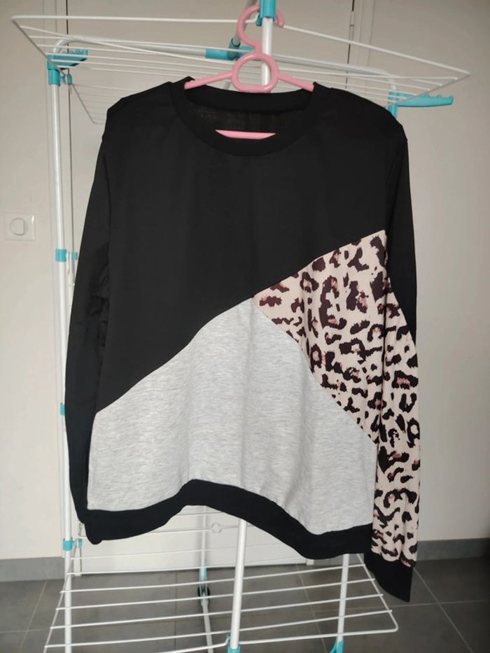 Pull Legé femme style léopard