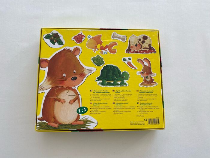 Mes premiers puzzles Les animaux domestiques Haba - photo numéro 2