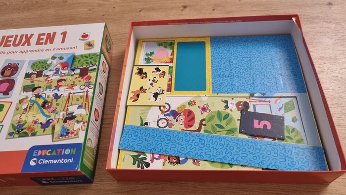 Jeu Clementoni 8 en 1 - éducatif 3-5 ans - neuf - photo numéro 2