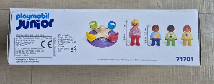 71701 - Playmobil Junior - Enfants et tourniquet - Neuf Scellé - photo numéro 2