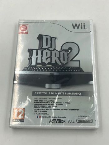 Jeu vidéo DJ Hero 2 sur console Nintendo Wii neuf