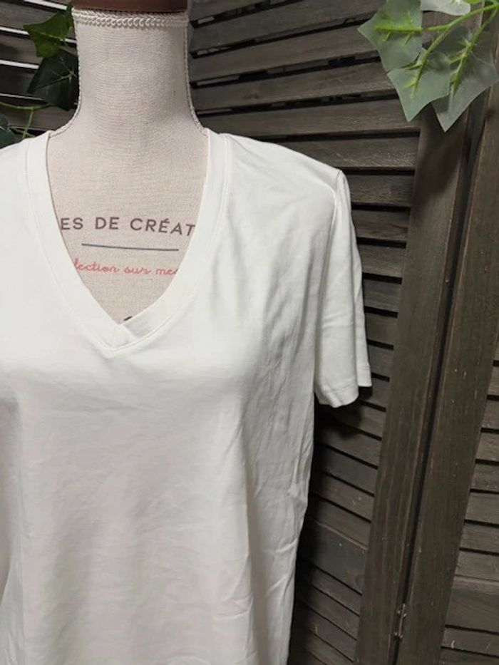 haut et t-shirt Mim blanc taille L - photo numéro 2