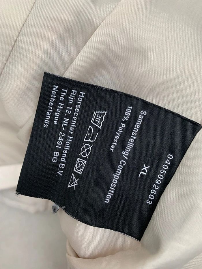 vetements d'exterieur Hv Society crème taille Xl - photo numéro 10