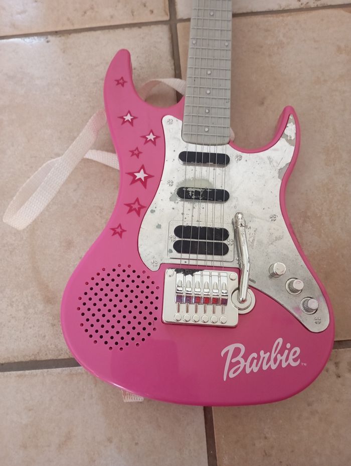 Micro et guitare électrique Barbie - photo numéro 10
