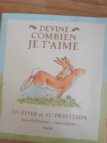 livre "devine combien je t'aime"