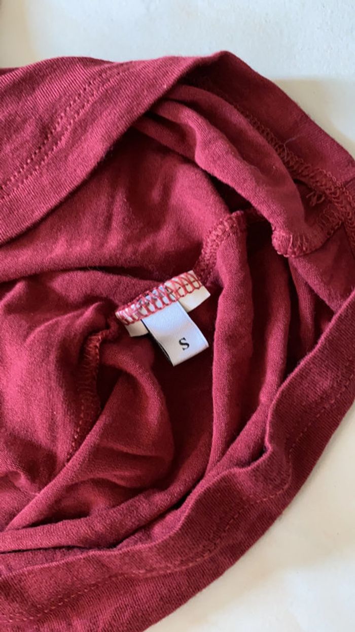 Débardeur Bordeaux intimissimi taille S - photo numéro 3