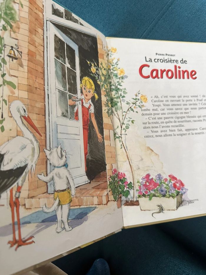 Livre rare La Croisière de Caroline bateau cigogne bd album collection ancien - photo numéro 3