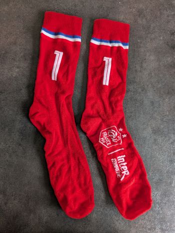 Paire de chaussettes de foot équipe de France intermarché 39-42