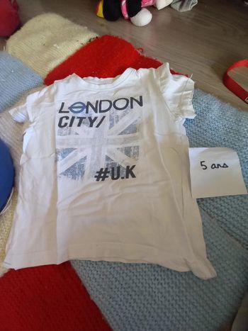 Haut manche courte 5 ans