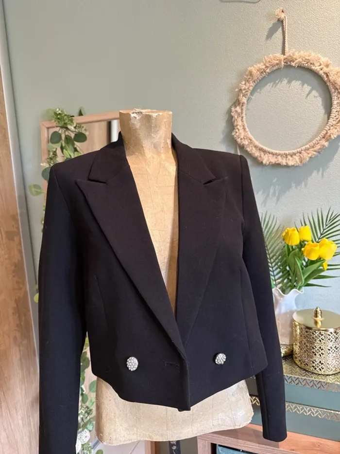 Magnifique petit blazer court femme