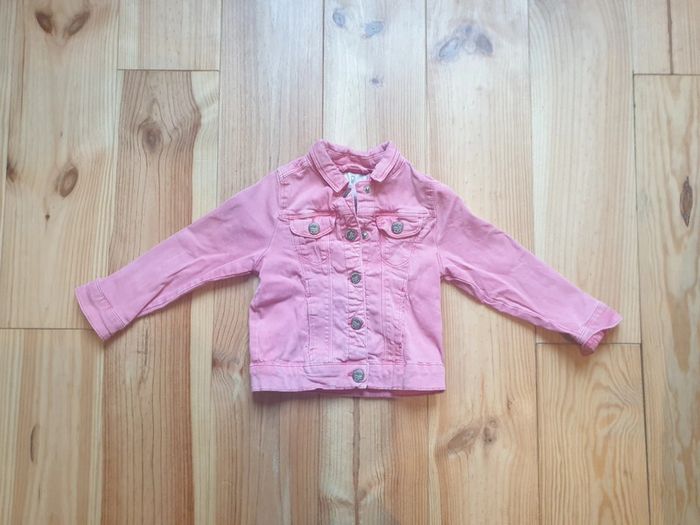 Veste en jean Okaïdi 3 ans rose