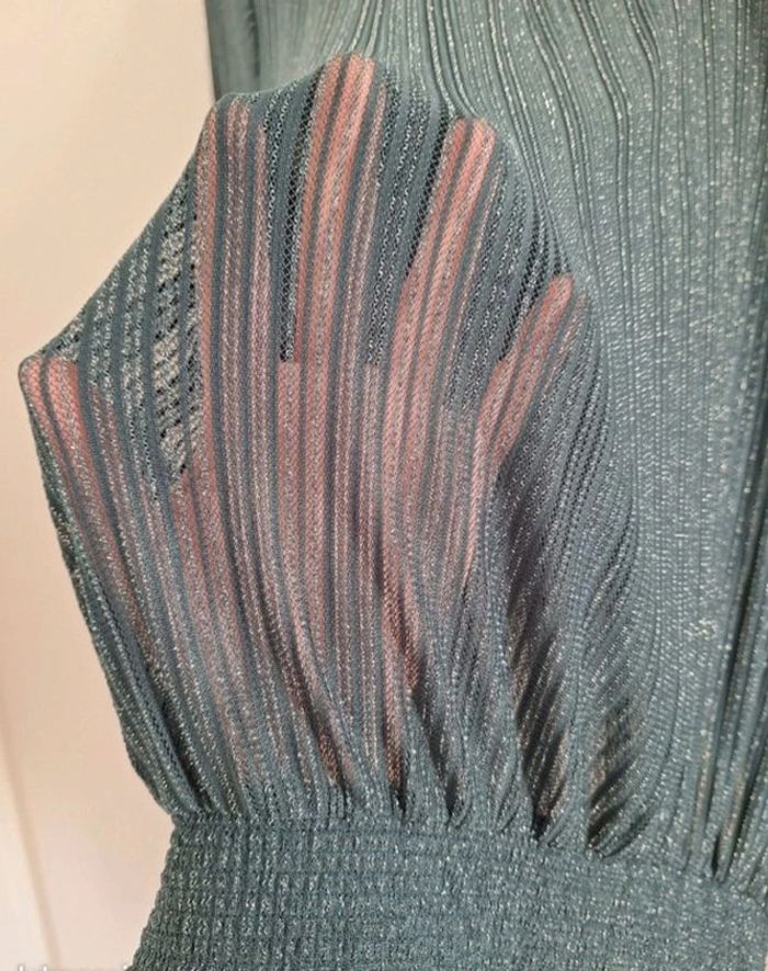 Blouse verte transparente - photo numéro 2