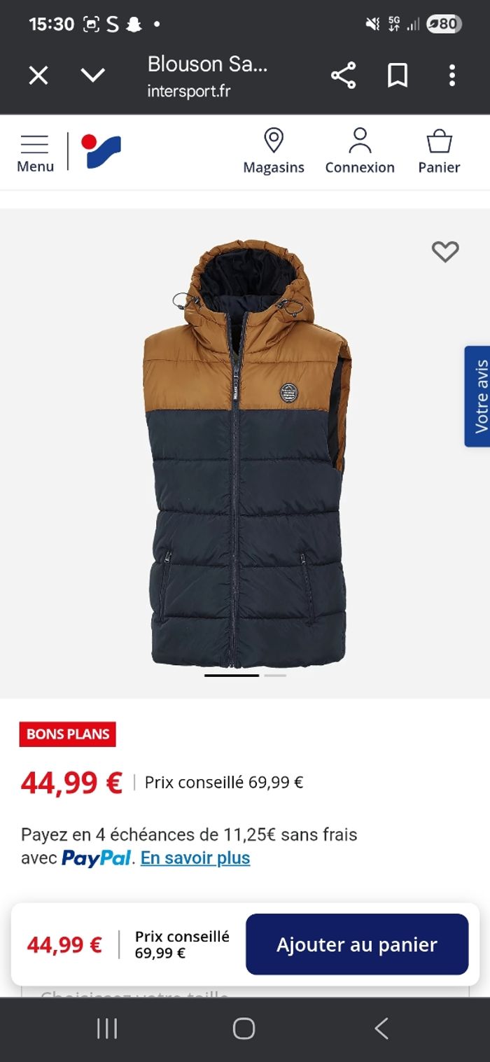 Veste sans manches homme - photo numéro 3