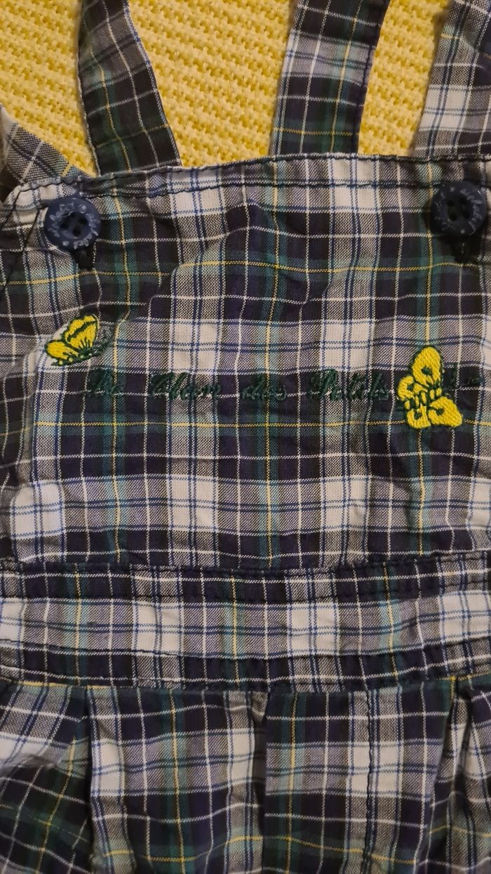 Salopette carreaux - photo numéro 2