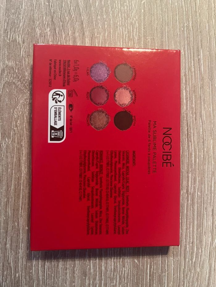 Ma sublime palette NOCIBÉ - photo numéro 2