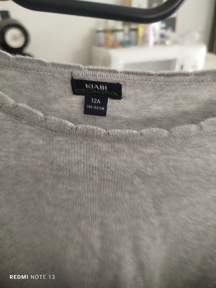 #kytie12ansfille. Pull léger manches longues taille 12 ans - photo numéro 2