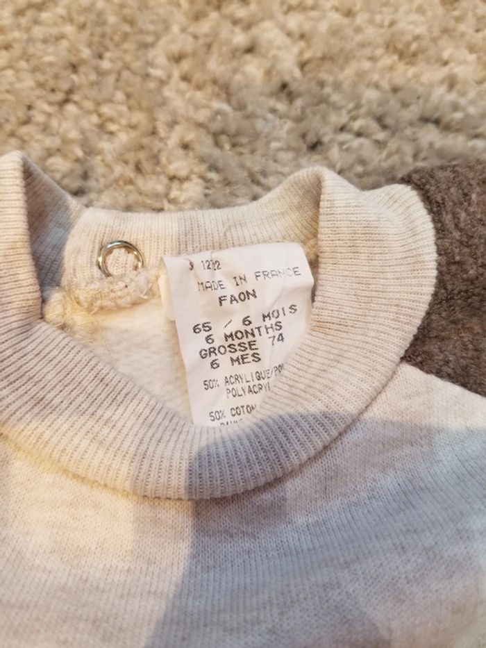 Combinaison chauve-souris garçon 6 mois - photo numéro 6