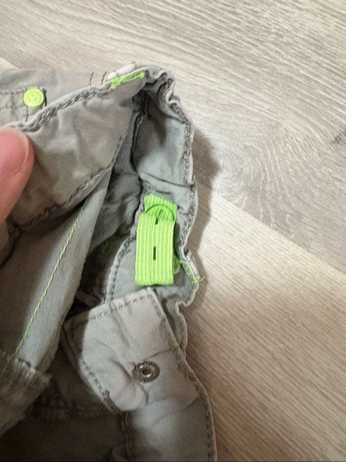 Pantalon toile gris 4 ans - photo numéro 5