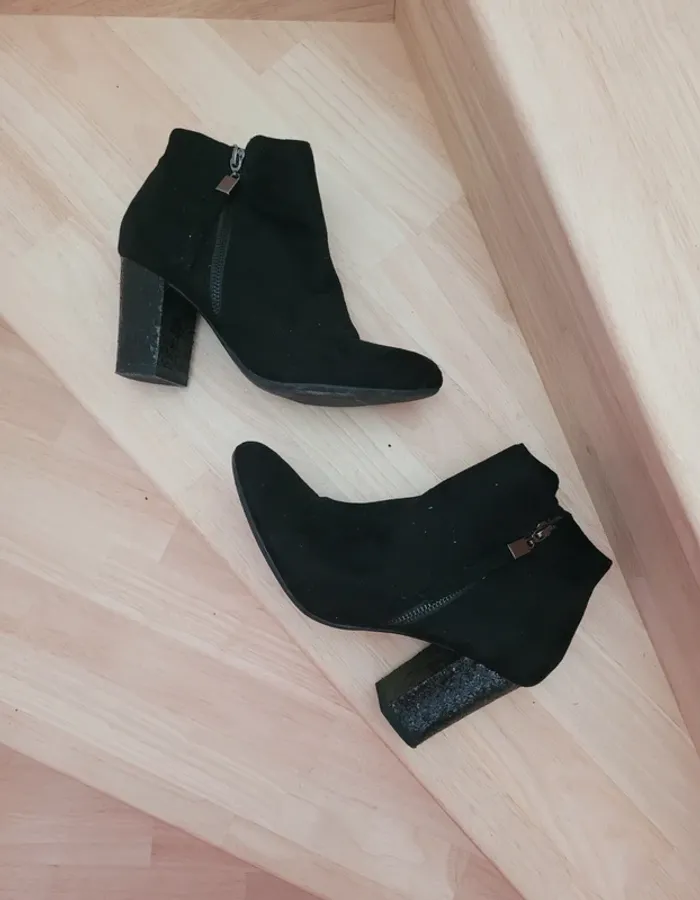 Bottines à talons femme taille 41 - photo numéro 3