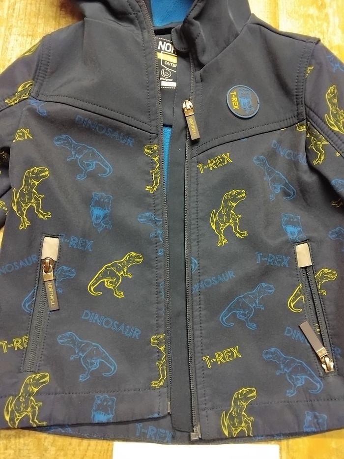 Manteau type k-way chaud garçon taille 3 ans - photo numéro 7