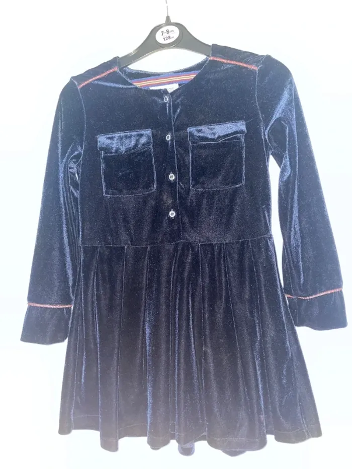 Robe velours jean Bourget - photo numéro 2