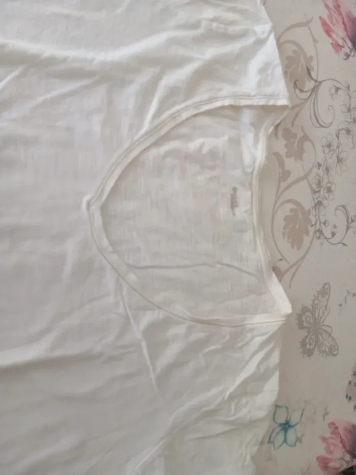 T shirt grain de malice crème - photo numéro 2