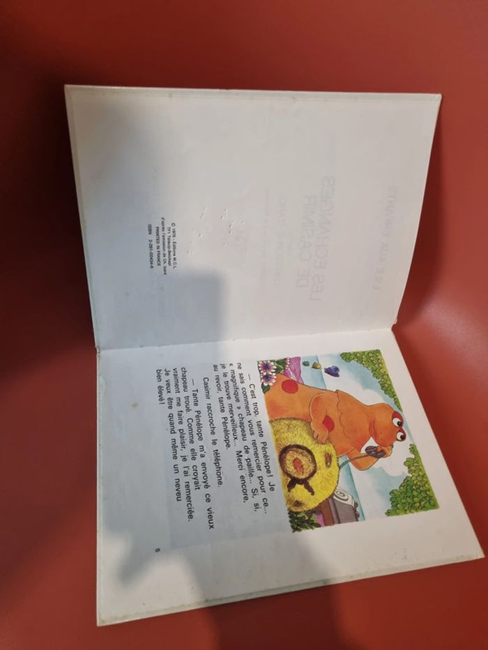 livre les échanges de casimir GP Rouge et or TF abimé - photo numéro 7