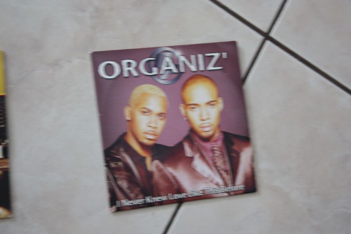 Organiz I never knew love like this before CD 2 titres - photo numéro 3