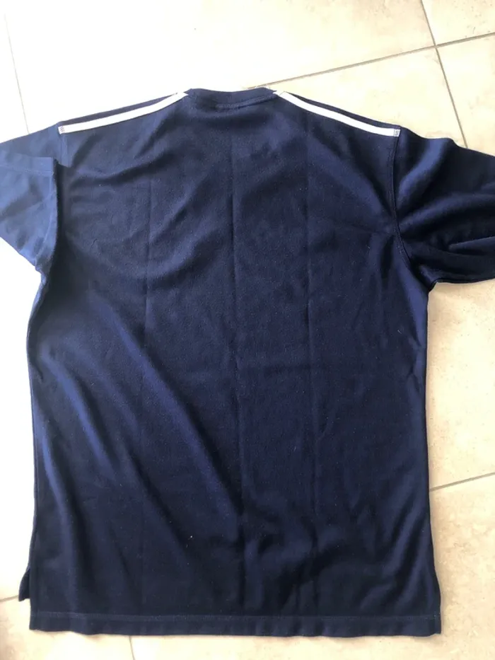 Tee-shirts bleu bandes blanches - photo numéro 5