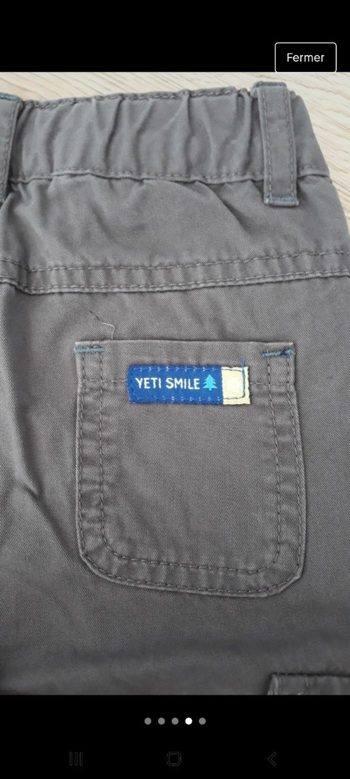 Pantalon gris doublé - photo numéro 4